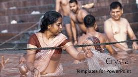  Presentation with india ganges - 