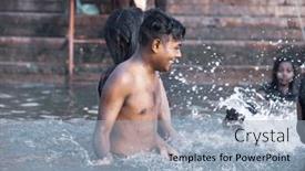  Presentation with india ganges - 