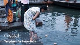  Presentation with india ganges - 