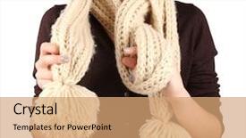  Presentation with arabian woman wearing hijab muslim - PPT layouts having variation method - woman wearing scarf close up background and a  colored foreground