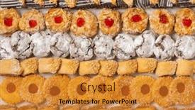  Presentation with moroccan - Presentation theme consisting of variation-of-traditional-fresh-baked background and a gold colored foreground