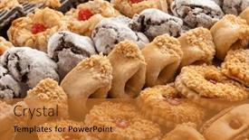  Presentation with moroccan - Slide set with variation-of-traditional-fresh-baked background and a gold colored foreground