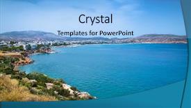  Presentation with dental panoramic x ray - Presentation enhanced with varied people - panoramic view on varkiza seafront background and a light blue colored foreground