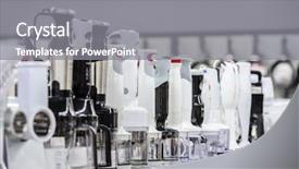  Presentation with retail store - Theme enhanced with variety blenders at retail store background and a gray colored foreground