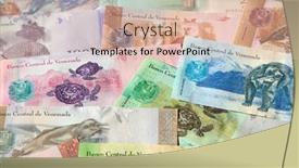  Presentation with venezuela - Colorful PPT theme enhanced with variety-of-banknotes-of-venezuela backdrop and a lemonade colored foreground