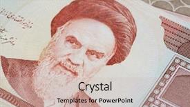  Presentation with middle east - Audience pleasing theme consisting of variety of middle east banknotes backdrop and a  colored foreground