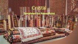  Presentation with middle east - Presentation consisting of variety-of-the-gorgeous-oriental background and a tawny brown colored foreground