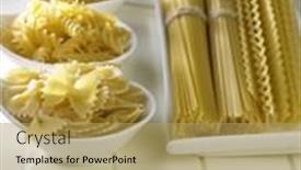  Presentation with shapes - Slides enhanced with variety-of-types-and-shapes background and a yellow colored foreground