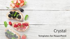  Presentation with tapas - Theme consisting of various berries appetizers italian antipasti background and a white colored foreground