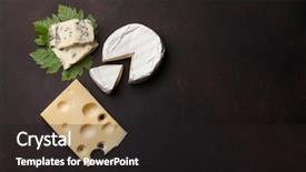  Presentation with wine book cheese - PPT layouts enhanced with various cheese for white wine background and a dark gray colored foreground