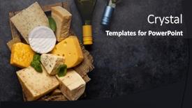  Presentation with wine cheese - 