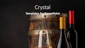  Presentation with red wine cheese - PPT theme with various-cheese-on-board-red background and a black colored foreground