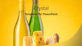  Presentation with wine cheese - 