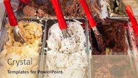  Presentation with gelato - Cool new theme with various-flavours-of-gelato-italian backdrop and a lemonade colored foreground