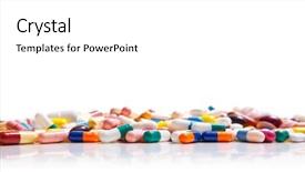  Presentation with pharmaceutical - Beautiful slide set featuring various pharmaceuticals all on white backdrop and a white colored foreground