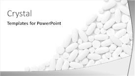  Presentation with pills - Audience pleasing presentation design consisting of various-pills-macro-on-white backdrop and a white colored foreground