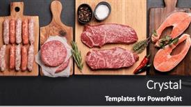  Presentation with steaks - 