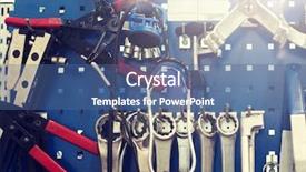  Presentation with auto repair - PPT layouts consisting of various services - auto service repair maintenance background and a ocean colored foreground