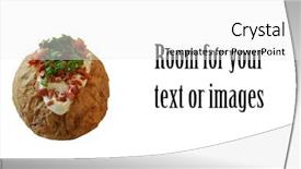  Presentation with shots - Slide deck featuring shots of the perfect baked background and a white colored foreground