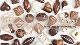  Presentation with luxury hospital - PPT layouts consisting of various sorts of luxury confectionary background and a coral colored foreground