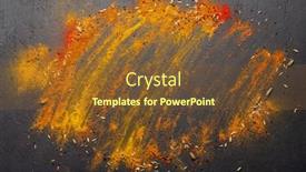  Presentation with recipe - Presentation enhanced with various-spices-on-stone-table background and a tawny brown colored foreground