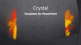  Presentation with recipe - Presentation having various-spices-on-stone-table background and a gray colored foreground