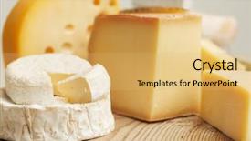  Presentation with blue cheese - Cool new PPT layouts with world worldwide society global community backdrop and a gray colored foreground