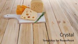  Presentation with cheddar - Amazing presentation theme having various types of fresh raw aged delicatessen cheese on white plate over light wooden table cheddar edam swiss backdrop and a coral colored foreground