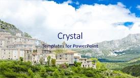  Presentation with fire department drone - Presentation with vars - trigance var department provence france background and a  colored foreground