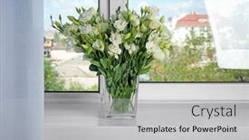  Presentation with flowers vase - 