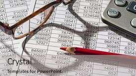  Presentation with vat - PPT theme with vat tax - calculator is on a balance background and a light gray colored foreground