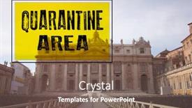  Presentation with vatican - Beautiful slide deck featuring vatican-closed-by-a-ministerial backdrop and a gray colored foreground