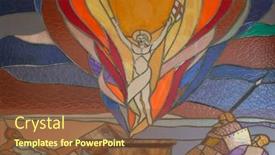  Presentation with resurrection - Beautiful slide set featuring vau-i-dejes-albania-september backdrop and a tawny brown colored foreground