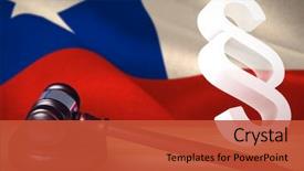  Presentation with vector - Slides enhanced with vector icon of section symbol background and a red colored foreground