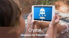  Presentation with vector - PPT theme enhanced with vectors - vector icon of donation background and a tawny brown colored foreground