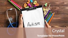  Presentation with maths - Colorful presentation design enhanced with vedic maths - doctor holding clipboard on wooden backdrop and a coral colored foreground