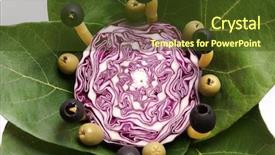  Presentation with flower border colorful made - Amazing presentation theme having vegetable bouquet a flower made backdrop and a  colored foreground