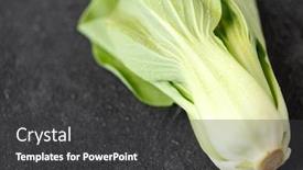  Presentation with chinese food - Amazing presentation design having vegetable-food-and-culinary-concept backdrop and a dark gray colored foreground