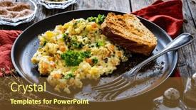  Presentation with mayonnaise - Presentation with vegetable-mayonnaise-salad-with-hard background and a tawny brown colored foreground