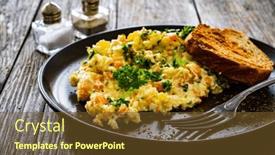  Presentation with mayonnaise - Presentation having vegetable-mayonnaise-salad-with-hard background and a tawny brown colored foreground