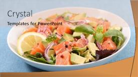  Presentation with avocado - 