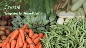  Presentation with sri lanka - Slides with vegetable-stall-in-sri-lanka background and a tawny brown colored foreground