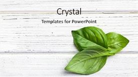  Presentation with kitchen - Presentation design having eating an ice cream background and a  colored foreground.