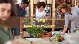  Presentation with fruit and vegetable waste - PPT layouts with vegetables in sustainable plastic free background and a tawny brown colored foreground