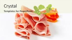  Presentation with self defense pepper spray - Audience pleasing presentation consisting of fresh vegetable greek salad on the table close up backdrop and a tawny brown colored foreground