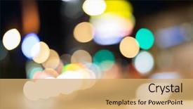  Presentation with traffic light - PPT theme with vehicle dynamics - abstract background with traffic light background and a yellow colored foreground