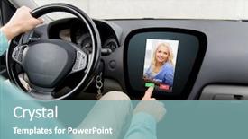  Presentation with naval map communication modern - Amazing PPT theme having vehicle monitoring system - transport modern technology communication backdrop and a  colored foreground