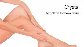  Presentation with vein - Audience pleasing PPT layouts consisting of young woman holding tablet and cloud cloud computing concept backdrop and a light gray colored foreground