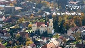 Presentation with virgin mary - PPT theme featuring velika-gorica-croatia-july-10 background and a ocean colored foreground