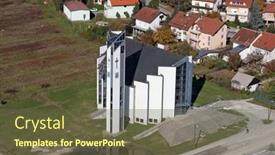  Presentation with peter - Presentation design consisting of velika-gorica-croatia-july-10 background and a tawny brown colored foreground